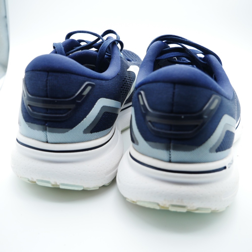 Brooks Ghost 15 Mens Running Shoes Navy Blue White Sneakers 1103931D413 Size 10 - Picture 3 of 8